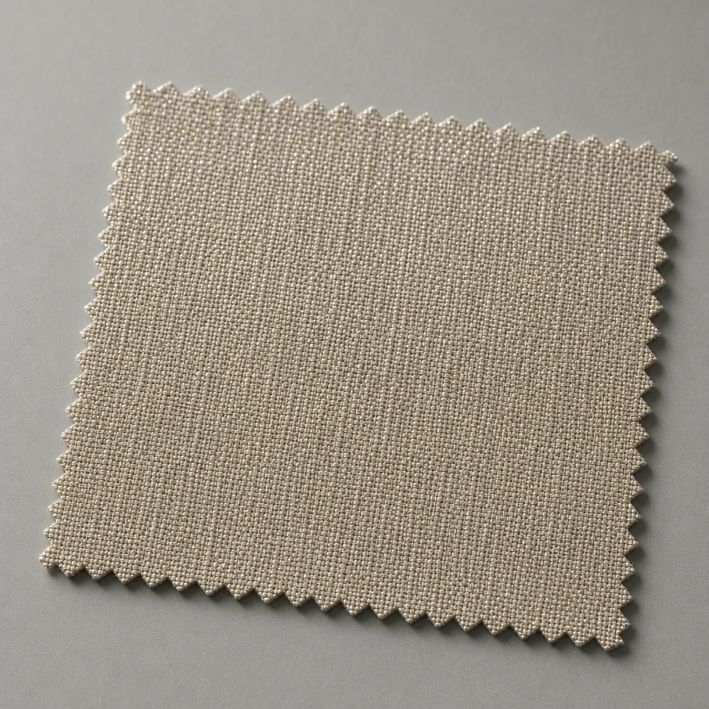 Premium stretch fabric detail view