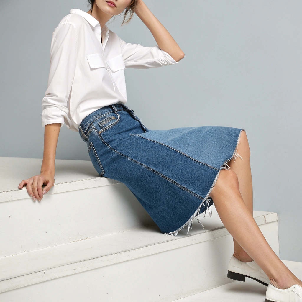 High‑Waisted Tailored Shorts