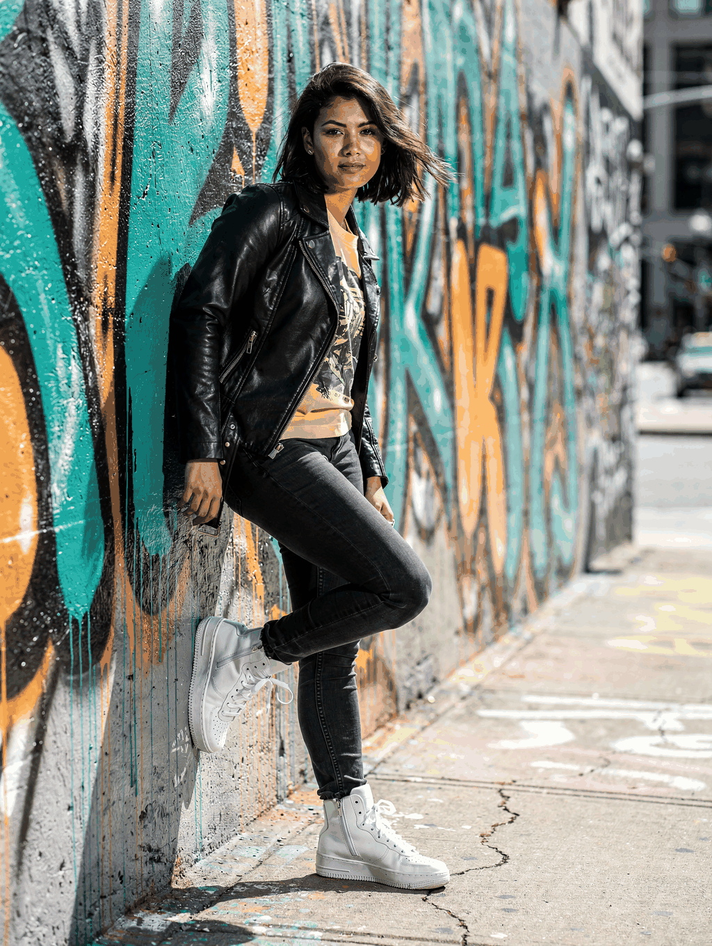 Vivid Muse seasonal drop collection streetwear model