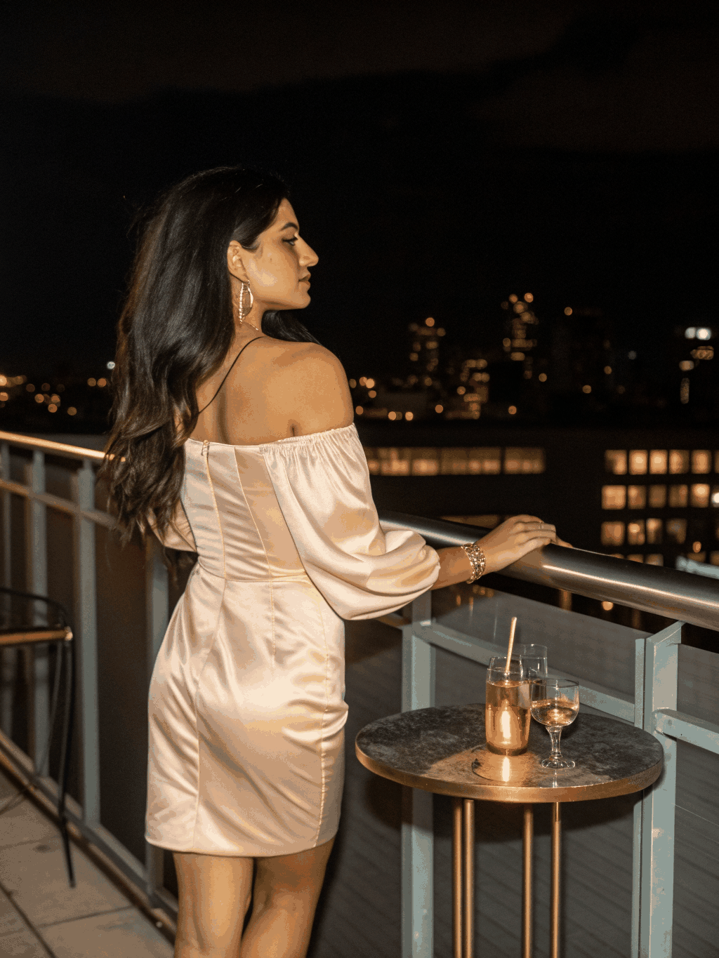 Zephyr Asymmetric Draped Blouse